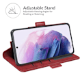 Miniatyrbild 5 av 6: Samsung Galaxy S22 Plus Fodral Med Magnetisk Stängning Röd