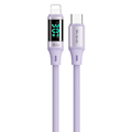Miniatyrbild 1 av 6: Mcdodo 36W 1.8m PD USB-C - Lightning LED Silikon Kabel Lila