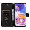 Miniatyrbild 2 av 6: Samsung Galaxy A23 5G Fodral Klassiskt Läder Svart