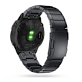 Miniatyrbild 1 av 6: Tech-Protect Garmin Fenix 5/6/7 Armband Stainless Svart