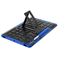 Miniatyrbild 2 av 6: Samsung Galaxy Tab S7 Plus / Tab S8 Plus Skal Rugged Kickstand Armor Blå