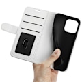 Miniatyrbild 4 av 6: iPhone 16 Pro Max Fodral Läder Vit