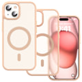 Miniatyrbild 2 av 6: ColorPop iPhone 15 Skal CH MagSafe Matt Rosa