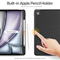 Miniatyrbild 4 av 6: DUX DUCIS iPad Air 13 2025/2024 DOMO Series Fodral Svart