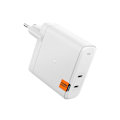 Miniatyrbild 1 av 5: Spigen 140W 2x USB-C Väggladdare Arcstation Pro Vit
