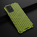 Miniatyrbild 3 av 4: Samsung Galaxy A72 - Armor Honeycomb Textur Skal - Grön Green Grön