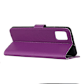 Miniatyrbild 4 av 5: Samsung Galaxy A72 - Litchi Läder Fodral - Lila Purple Lila