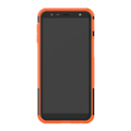 Miniatyrbild 4 av 5: Samsung Galaxy J6 Plus - Stöttåliga skalet med stöd - Orange Orange Orange