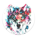 Miniatyrbild 2 av 11: PopSockets Avtagbart Grip med Ställfunktion Wolf