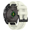 Miniatyrbild 2 av 5: Tech-Protect Garmin Fenix 5/6/6 Pro/7/8/E 47 mm Armband Silicone Line Titanium