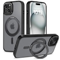 Miniatyrbild 1 av 6: Tech-Protect iPhone 15 Skal MagSafe MagRing Matt Svart