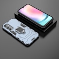Miniatyrbild 6 av 6: Samsung Galaxy A25 5G Skal Ring Hybrid Armor Blå