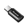 Miniatyrbild 1 av 6: Mcdodo MicroUSB Hona - USB-C Hane Adapter Svart