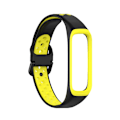 Miniatyrbild 1 av 5: Samsung Galaxy Fit 2 SM-R220 Armband Ihåligt Silikon Svart/Gul