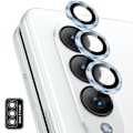 Miniatyrbild 1 av 6: ENKAY Galaxy Z Fold 5 Linsskydd Aluminium Härdat Glas Blå