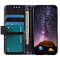 Miniatyrbild 2 av 6: Samsung Galaxy S23 Fodral Crazy Horse Läder Svart