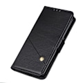 Miniatyrbild 3 av 5: Samsung Galaxy A72 - Nit Dekor Läder Fodral - Svart Black Svart