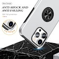 Miniatyrbild 3 av 6: iPhone 16 Pro Skal Med Ringhållare Kickstand Silver