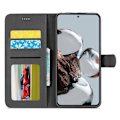 Miniatyrbild 2 av 6: LC.IMEEKE Xiaomi 12T / 12T Pro Fodral Läder Svart