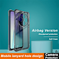 Miniatyrbild 2 av 4: IMAK Xiaomi Redmi 14C Skal TPU AirBag Shockproof Tonad Svart