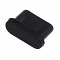 Miniatyrbild 6 av 6: Dammplugg För USB-C Port Silikon Svart