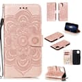 iPhone 11 - Sun Mandala Plånboksfodral - Roséguld Roséguld Roséguld