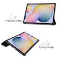 Miniatyrbild 3 av 5: Samsung Galaxy Tab S7 Plus / Tab S8 Plus Tri-Fold S-Pen Laddning Svart Black Svart