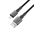 Miniatyrbild 3 av 6: Tech-Protect 2m 15W/2.4A Lightning Kabel UltraBoost Iron Grey