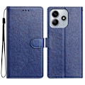 Miniatyrbild 1 av 6: Xiaomi Redmi Note 14 5G Plånboksfodral Läder Blå