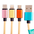 Miniatyrbild 1 av 6: Squishmallows Laddningskabel 1,2m 3in1 USB-C/Micro/Lightning Leonard
