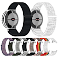 Miniatyrbild 5 av 6: Google Pixel Watch / Watch 2 Nylon Loop Armband Militär Grön
