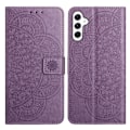 Miniatyrbild 1 av 6: Samsung Galaxy A16 / A26 5G Fodral Mandala Läder Lila