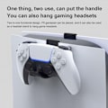 Miniatyrbild 6 av 6: iPega 2-PACK Fäste För PS5 Handkontroll/Pulse Headset Svart