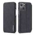 Miniatyrbild 1 av 6: LC.IMEEKE iPhone 15 Plus Fodral Slim Flip Svart