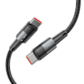Miniatyrbild 3 av 6: Tech-Protect 3 m 100W/5A PD USB-C - USB-C Kabel UltraBoost Grå