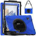 Miniatyrbild 2 av 6: Galaxy Tab A8 10.5 Roterande X-Shape Hybrid Skal