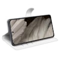 Miniatyrbild 3 av 6: Google Pixel 8 Pro Fodral Litchi Textur Vit