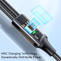 Miniatyrbild 5 av 6: Mcdodo 1.2m 100W 3in1 Lightning/USB-C/MicroUSB Svart