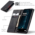 Miniatyrbild 5 av 6: CASEME Galaxy A16/A26 5G Fodral Flip Retro Läder Svart
