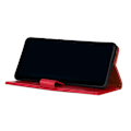 Miniatyrbild 5 av 5: Samsung Galaxy A72 - KHAZNEH Läder Fodral - Röd Red Röd