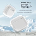 Miniatyrbild 2 av 6: AirPods 4 Skal TPU Karbinhake Transparent