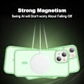 Miniatyrbild 5 av 6: ColorPop iPhone 14/13 Skal CH MagSafe Matt Röd