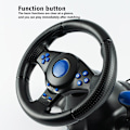 Miniatyrbild 4 av 6: DATA FROG Gamingratt & Pedal För PS4/PS3/SWITCH/XB/PC Svart