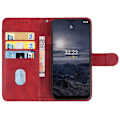 Miniatyrbild 3 av 5: Nokia G11 / G21 Fodral Läder Röd