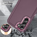 Miniatyrbild 5 av 6: Galaxy S25 Plus / S24 Plus Skal Xtreme Shockproof Lila/Rosa