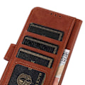 Miniatyrbild 4 av 6: iPhone 15 Fodral Läder Solid Brun