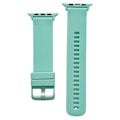 Miniatyrbild 1 av 5: Apple Watch 41/40/38 mm Armband Silikon Cyan