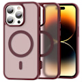 Miniatyrbild 1 av 6: ColorPop iPhone 14 Pro Max Skal CH MagSafe Matt Röd