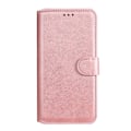 Miniatyrbild 5 av 6: iPhone 13 - Solid Läder Fodral - Roséguld
