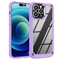 Miniatyrbild 1 av 6: iPhone 15 Pro Max Skal Shockproof Hybrid Armor Lila
